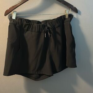 Black lululemon shorts